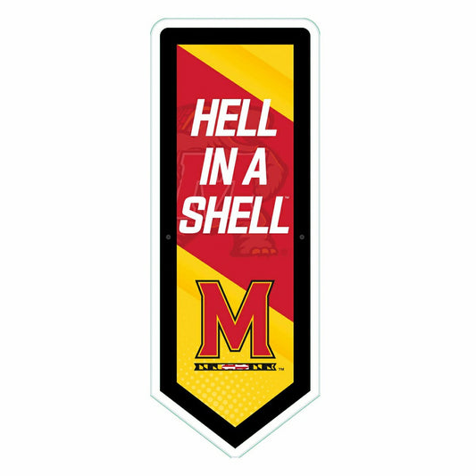Team Sports America Recommended - LED Wall Decor, Pennant, University of Maryland