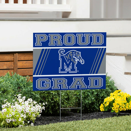 Team Sports America Trending - University of Memphis Coroplast Yard Sign Graduate