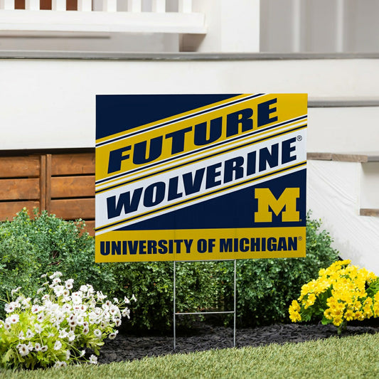 Team Sports America Signature - University Of Michigan Coroplast Yard Sign, Future Student