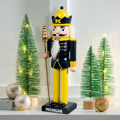 Team Sports America Essential - Nutcracker Statue, University Of Michigan