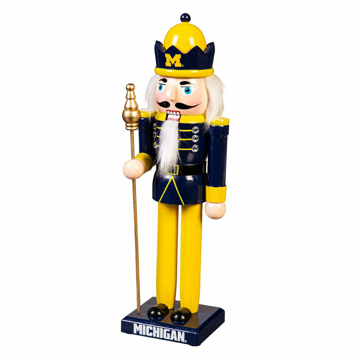 Team Sports America Essential - Nutcracker Statue, University Of Michigan
