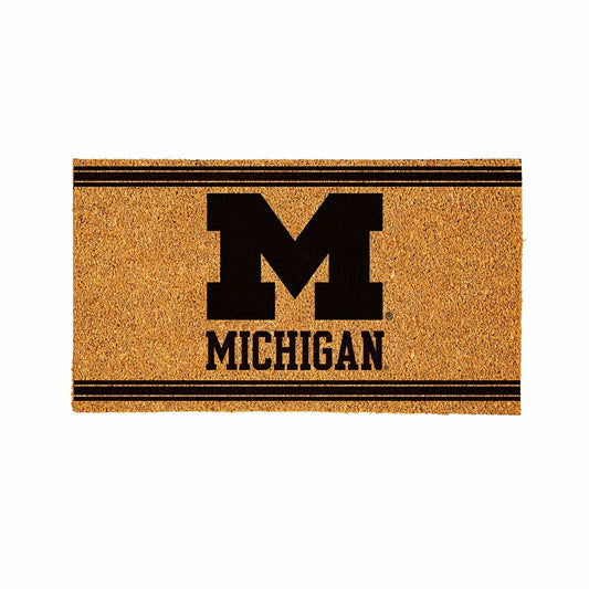 Team Sports America Recommended - University Of Michigan, Coir Mat 1C