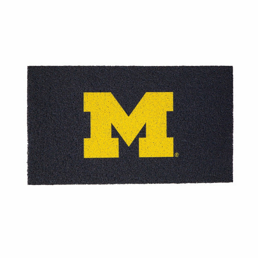 Team Sports America Trending - Full Color PVC Mat, 16" x 28", University Of Michigan