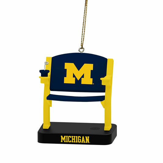 Team Sports America Everyday - Stadium Seat Ornament, University Of Michigan