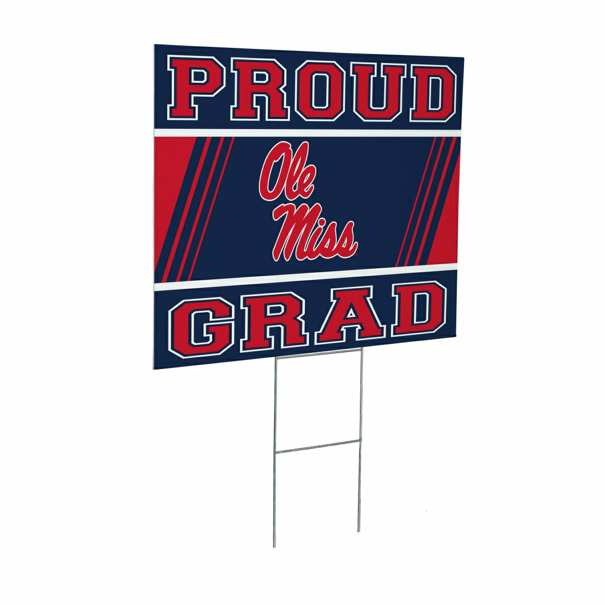 Team Sports America Value - University of Mississippi Coroplast Yard Sign Graduate