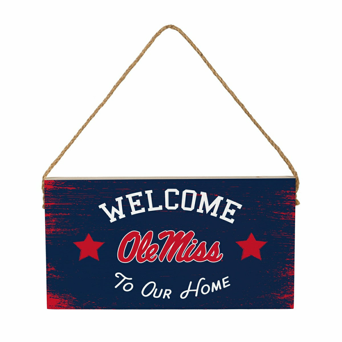 Team Sports America Recommended - University of Mississippi Wood Wall Sign, 6x11