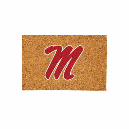 Team Sports America Essential - University of Mississippi Large Full Color Coir Mat, 36"x24"