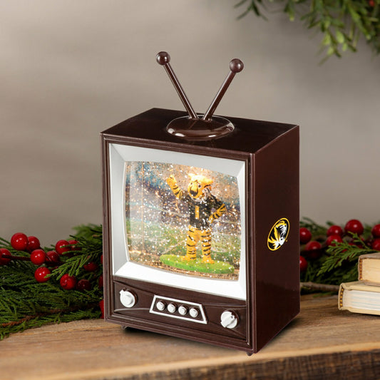 Team Sports America Best Seller - University of Missouri Vintage TV Water Lantern