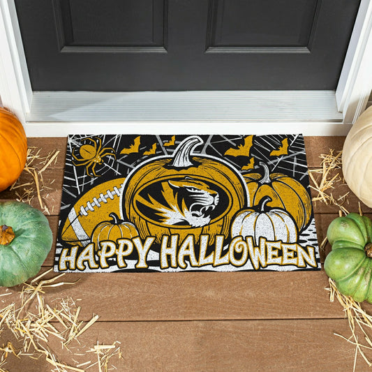 Team Sports America Exclusive - University of Missouri Halloween PVC Mat, 28"x16"