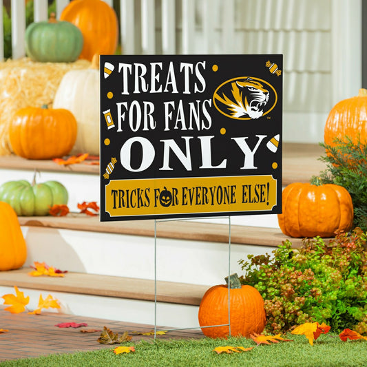 Team Sports America Best Seller - University of Missouri Yard Sign, Halloween Treats for Fans