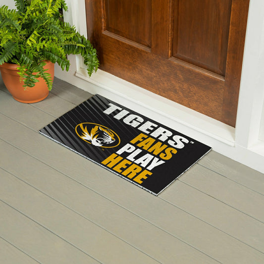 Team Sports America Classic - University of Missouri Fan Mat, 28"x16"