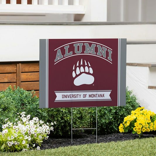 Team Sports America Everyday - University of Montana Coroplast Yard Sign Alumni