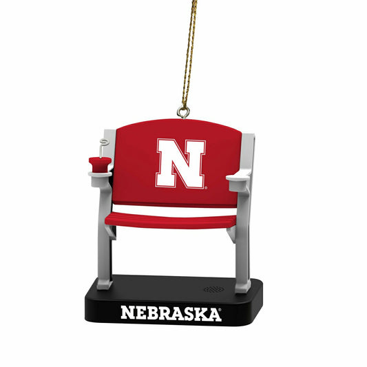 Team Sports America Everyday - Stadium Seat Ornament, University of Nebraska