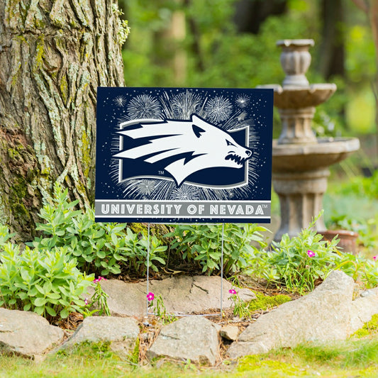 Team Sports America Value - University of Nevada Yard Sign, Patriotic