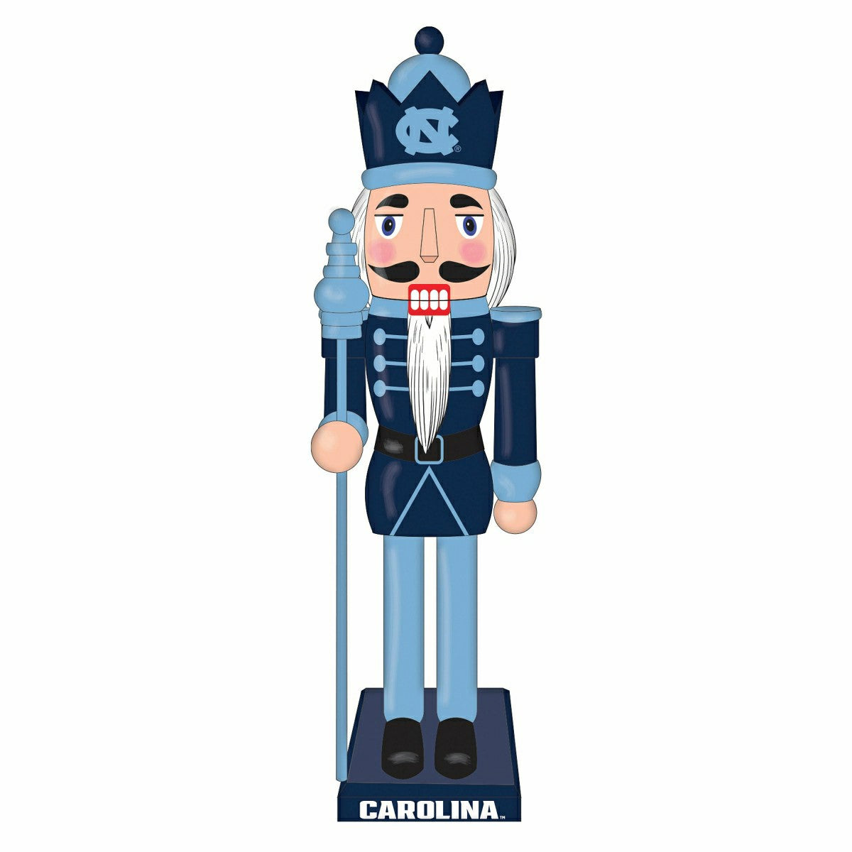 Team Sports America Best Seller - Nutcracker Statue, University of North Carolina