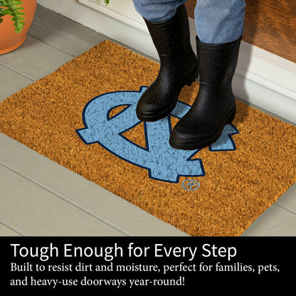 Team Sports America Best Seller - Coir Mat, 16"x28", University of North Carolina
