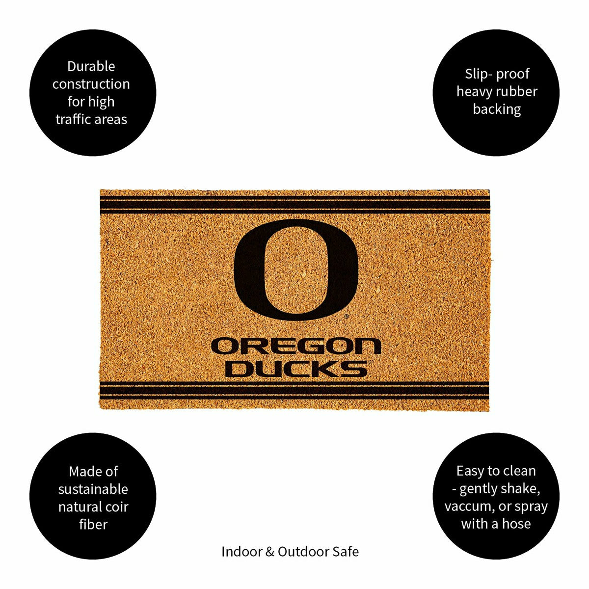 Team Sports America Exclusive - University of Oregon, Coir Mat 1C