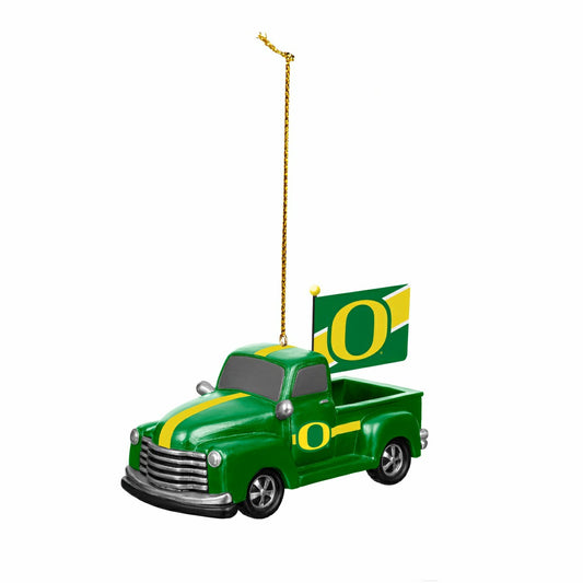 Team Sports America Signature - University of Oregon Rally Truck Ornament, Set of 2