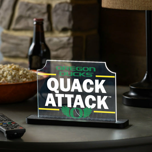 Team Sports America Classic - University of Oregon College Rectangle Desklite LED Décor