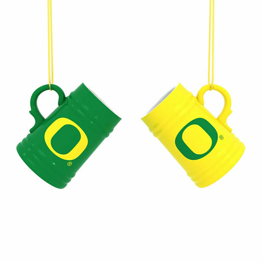 Team Sports America Essential - University of Oregon Ceramic Mini Stein, 3oz, set of 2
