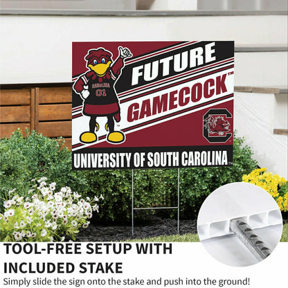 Team Sports America Signature - University of South Carolina Coroplast Yard Sign, Future Student