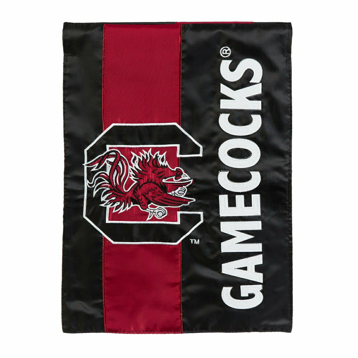 Team Sports America Everyday - University of South Carolina Mixed-Material Embellished Appliqué Garden Flag
