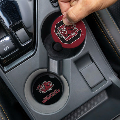 Team Sports America Trending - University of South Carolina Car Coaster Set, 2pc