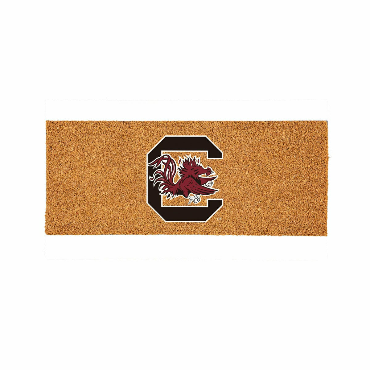 Team Sports America Value - University of South Carolina Extra Large Full Color Coir Mat, 60"x24"