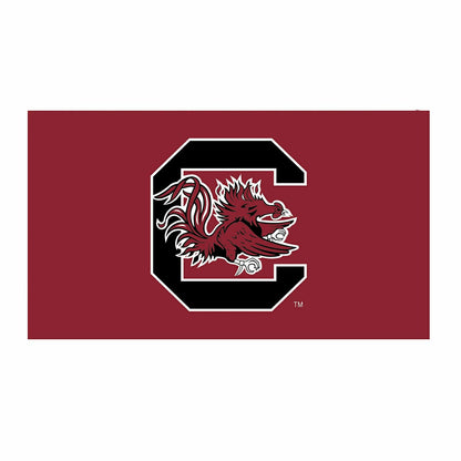 Team Sports America Signature - Full Color PVC Mat, 16" x 28", University of South Carolina