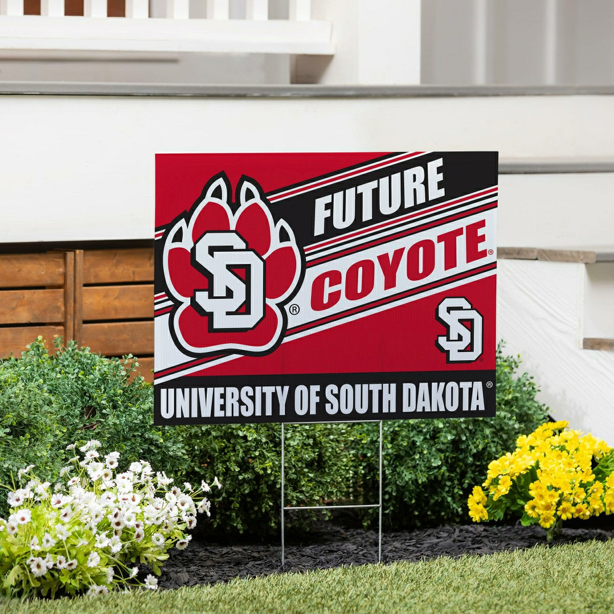 Team Sports America Signature - University of South Dakota Coroplast Yard Sign, Future Student