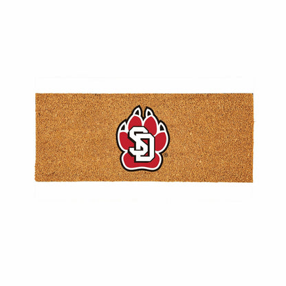 Team Sports America Value - University of South Dakota Extra Large Full Color Coir Mat, 60"x24"