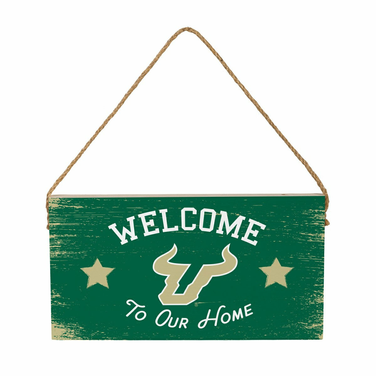 Team Sports America Recommended - University of South Florida Wood Wall Sign, 6x11