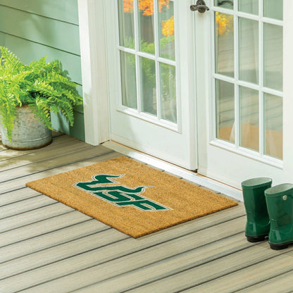 Team Sports America Everyday - University of South Florida Large Full Color Coir Mat, 36"x24"