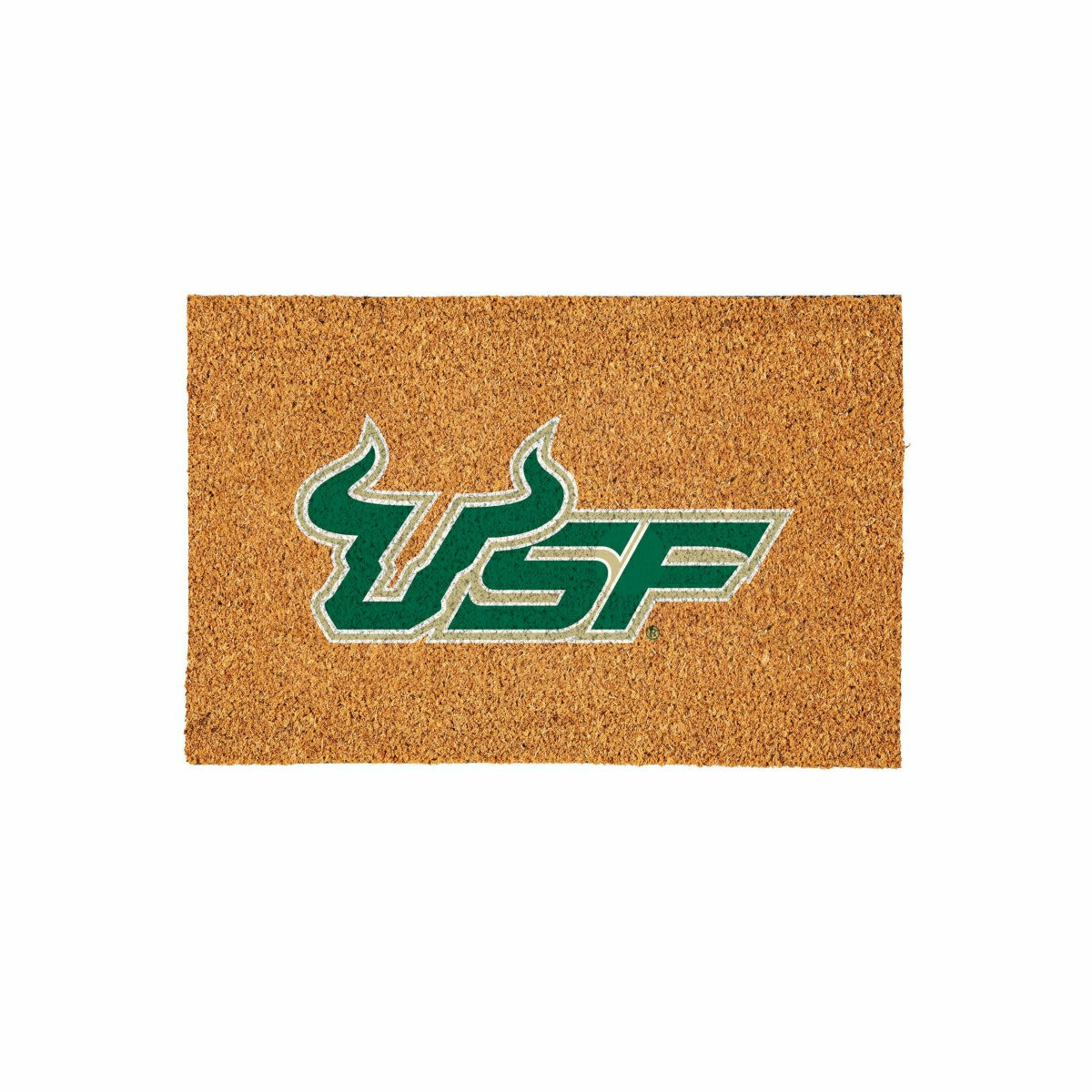 Team Sports America Everyday - University of South Florida Large Full Color Coir Mat, 36"x24"