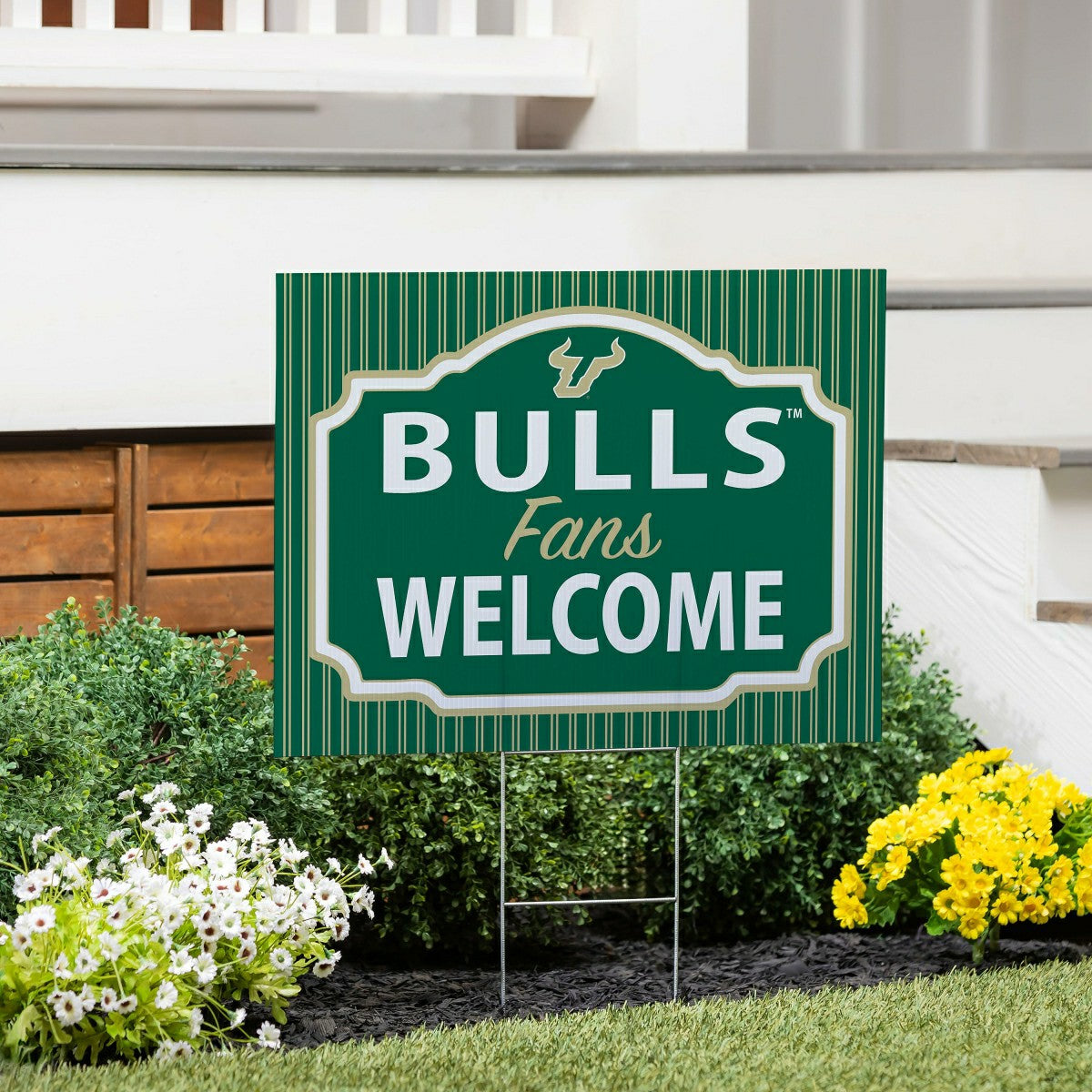 Team Sports America Trending - University of South Florida Coroplast Yard Sign, "Fans Welcome"