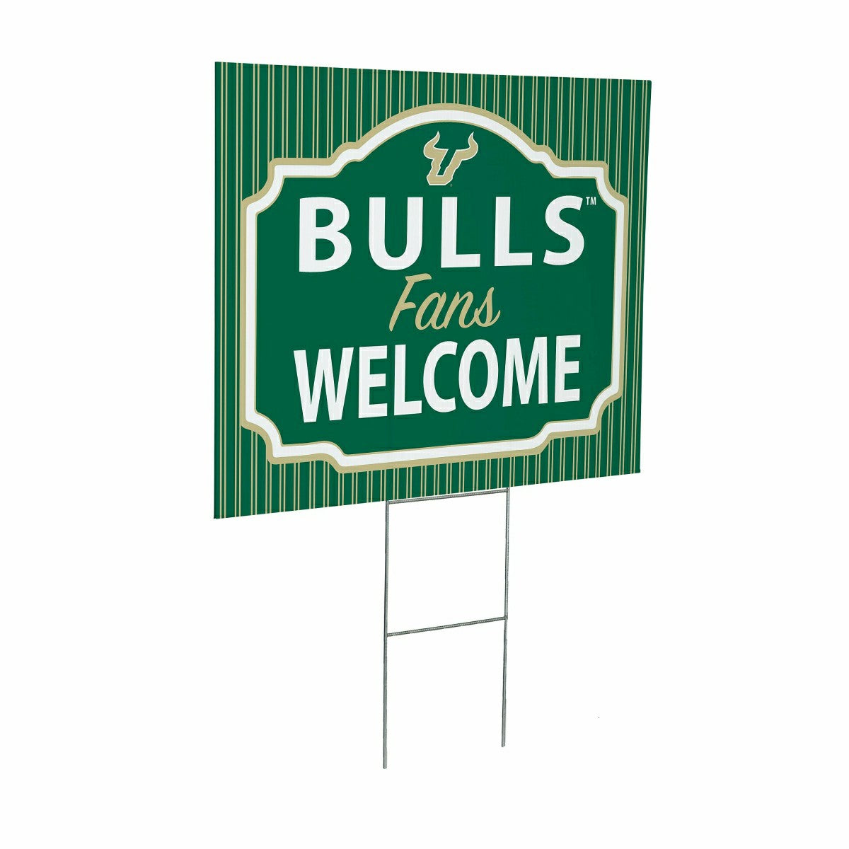 Team Sports America Trending - University of South Florida Coroplast Yard Sign, "Fans Welcome"