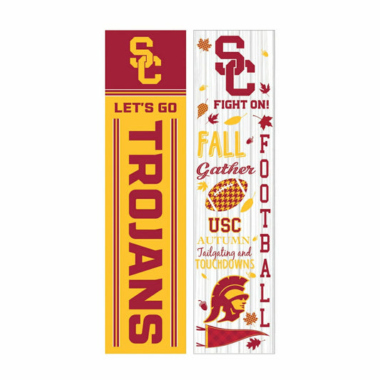 Team Sports America Recommended - 46" Double Sided Leaner, University of Southern California, Fall Seaso