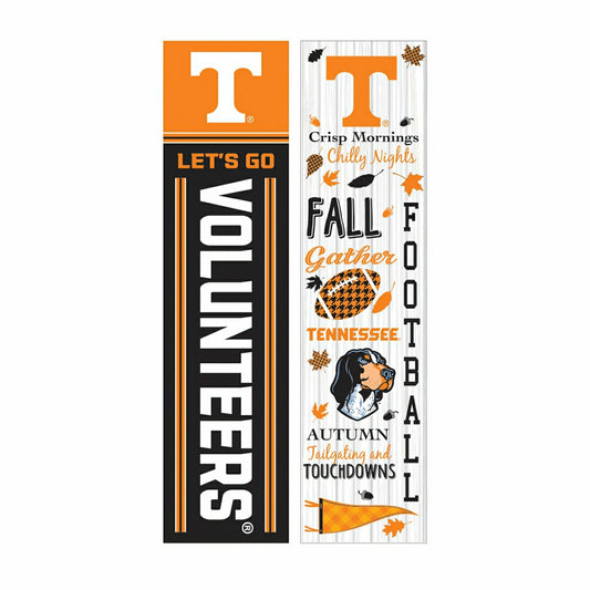Team Sports America Best Seller - 46" Double Sided Leaner, University of Tennessee, Fall Seasonal