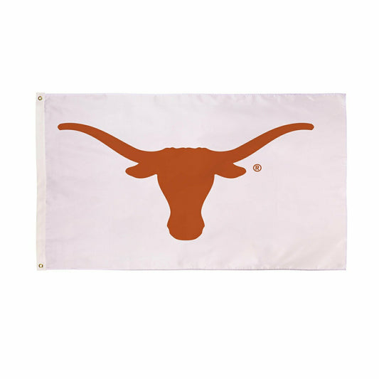 Team Sports America Signature - University of Texas Single Sided Flag w/ 2 Grommets, 3'x5'