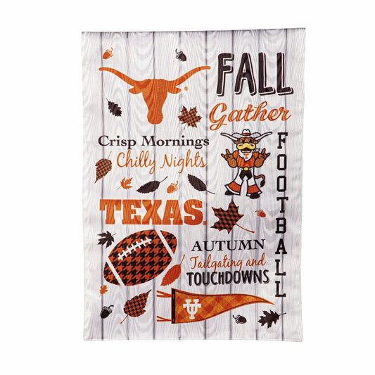 Team Sports America Exclusive - University of Texas, Moire Flag, GDN, Fall Seasonal