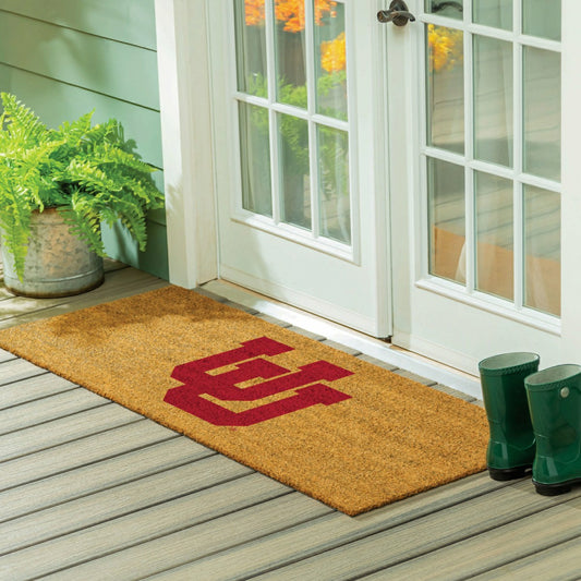 Team Sports America Signature - University of Utah Extra Large Full Color Coir Mat, 60"x24"