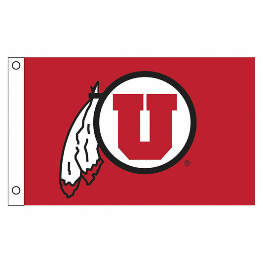 Team Sports America Trending - University of Utah Single Sided Flag w/ 2 Grommets, 3'x5'