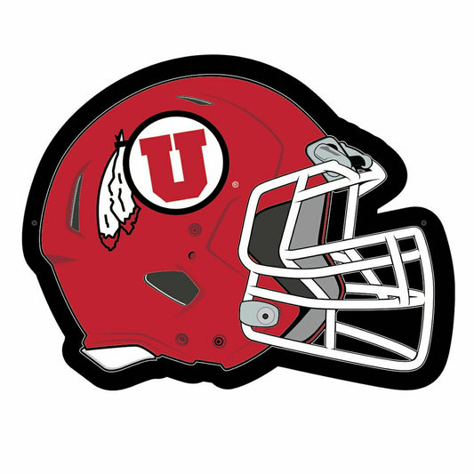 Team Sports America Recommended - LED Wall Decor, Helmet, University of Utah