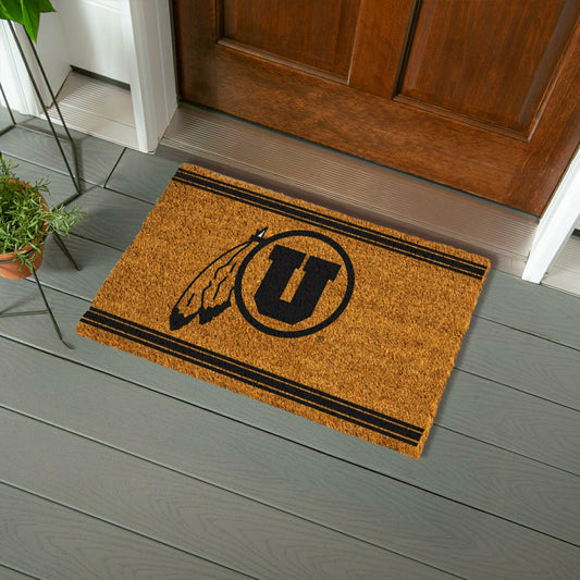 Team Sports America Signature - University of Utah, Coir Mat 1C