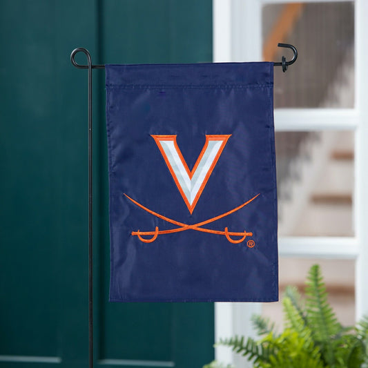 Team Sports America Everyday - University of Virginia Applique Garden Flag