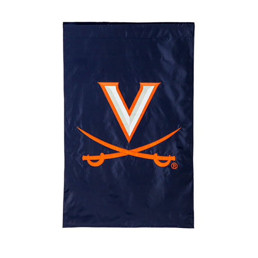 Team Sports America Signature - University of Virginia Applique House Flag