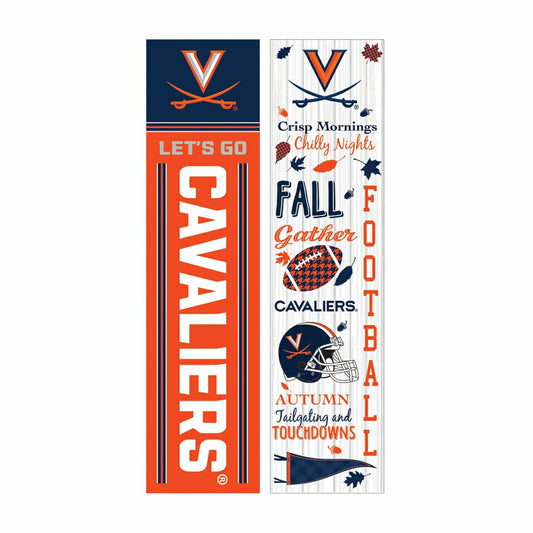 Team Sports America Trending - 46" Double Sided Leaner, University of Virginia, Fall Seasonal