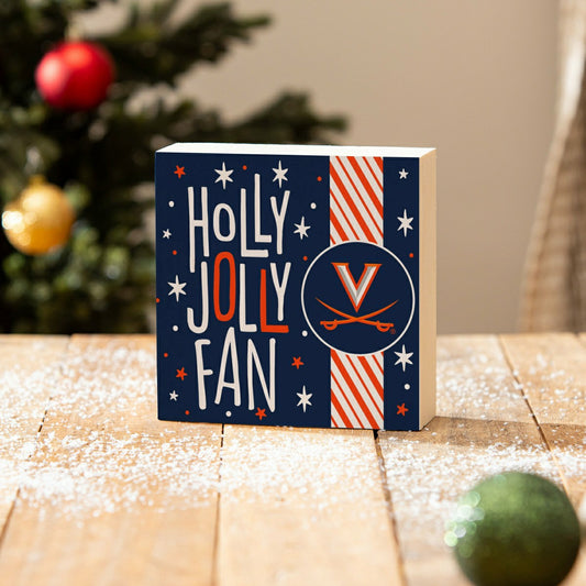 Team Sports America Value - University of Virginia Block, Holiday, 6x6