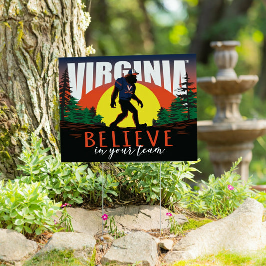 Team Sports America Exclusive - University of Virginia Yard Sign, Bigfoot