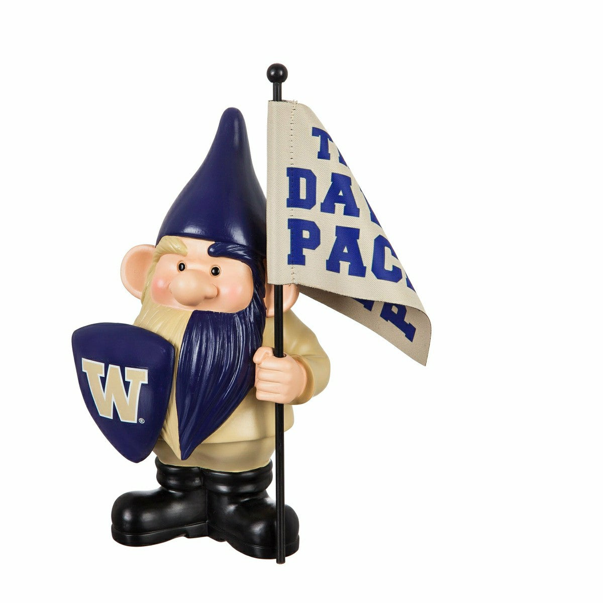 Team Sports America Everyday - University of Washington, Flag Holder Gnome